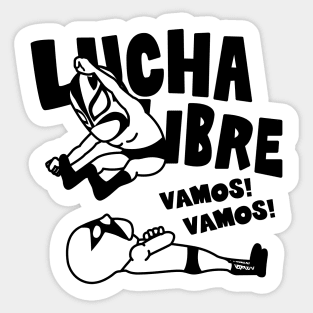 LUCHA LIBRE#78mono Sticker